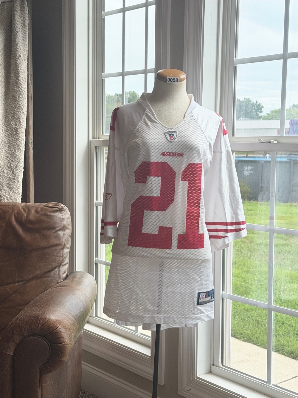 San Francisco 49ers #21 White Football Jersey - GORE